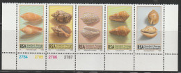 AFRIQUE Du SUD - N°891/5 ** (1995) Coquillages - Nuevos