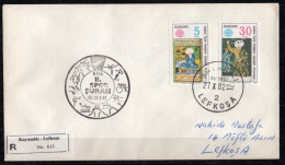 1982 NORTH CYPRUS 2ND SPORTS FORUM FDC - Brieven En Documenten