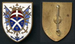 Insigne Du Croiseur Suffren - Marine