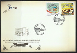 2013 - PTT STAMP MUSEUMOF COLLECTIONS THAT WITNESS HISTORY  - 22ND OCTOBER 2013 - FDC - FDC