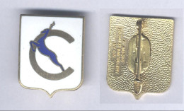 Insigne De L'Aviso Dragueur Chevreuil - Marinera