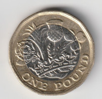 GREAT BRITAIN 2016: 1 Pound, KM 1378 - 1 Pound