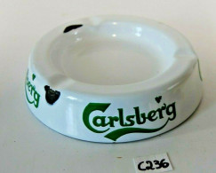 C236 Objet De Bistrot - Cendrier Carlberg - Métal - Asbakken