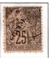Ex Colonie Française  *  Guyane  *  Poste  23  Obl TB - Oblitérés