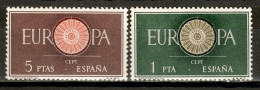 Spain 1960 España / Europa CEPT Common Issue MNH Diseño Común / Ln33  18-20 - 1960