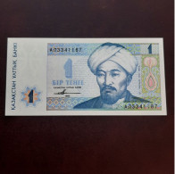 BILLETE DE 1 TENGE DE KAZAKISTAN DEL AÑO 1993.S/C. - Usbekistan