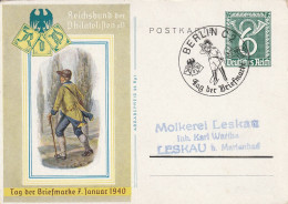 Allemagne Entier Postal Illustré 1940 - Private Postal Stationery