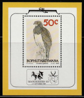 BOPHUTHATSWANA - BLOC N°4 ** (1989) Oiseaux De Proie - Bofutatsuana