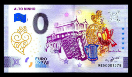 0 Euro Souvenir Alto Minho MEDK	2021-1 Embroidered - Portogallo