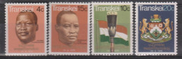 TRANSKEI - N°18/21 ** (1976) Indépendance. - Transkei