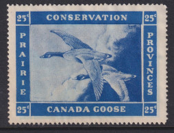 Canada Revenue (Prairie Conservation), Van Dam PC4, MNG (no Gum) - Fiscale Zegels