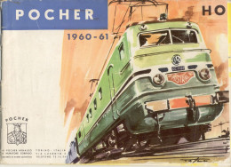 Catalogue POCHER 1960-61 HO 1/87  Italiano English - Englisch