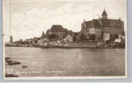 WESTPREUSSEN - MARIENBURG / MALBORK, Blick Von Der Nogatseite, 1928 - Westpreussen