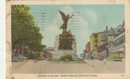 Monument Du Souvenir - Sherbrooke, Quebec  Soldiers Memorial - Sherbrooke