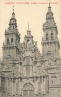 CPA Santiago Compostela-Catedral-Torres Del Obradoiro     L2418 - Santiago De Compostela