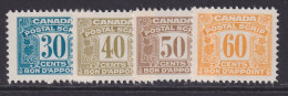 Canada Revenue (Federal), Van Dam FPS52-FPS55, MNH - Revenues