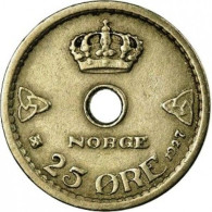 Norway - 1927 - KM 384 - 25 Öre - VF+ - Look Scans - Norvegia