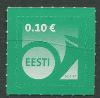 Estonia:Unused Stamp Postal Horn 0,10, 2015, MNH - Estonie