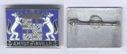 Insigne De L'Aviso Dragueur " Amyot D'Inville " - Marine