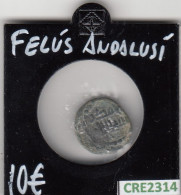 CRE2314 MONEDA FELUS ANDALUSI BC - Autres & Non Classés