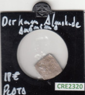 CRE2320 MONEDA DIRHAM ALMOHADE ANONIMO PLATA BC - Islamische Münzen