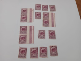 LOTTO 16 MARCHE DA BOLLO TASSA DI TRASPORTO LIRE 100 - Revenue Stamps