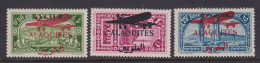 Alaouites, Scott C17-C19 (Yvert PA14-PA16), MHR - Unused Stamps