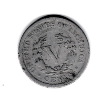 5 Cent 1904 TB - 1883-1913: Liberty (Libertà)