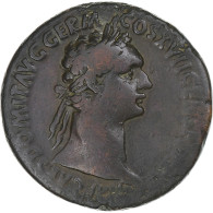 Domitien, Sesterce, 95-96, Rome, TB+, Bronze, RIC:794 - The Flavians (69 AD Tot 96 AD)