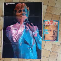 Supplément Au N° 74 Hit Magazine Numéro Souvenir Claude François Mars 1978 + Poster - Music
