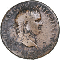 Titus, Sesterce, 80-81, Rome, TB+, Bronze, RIC:498 - La Dinastia Flavia (69 / 96)