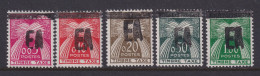 Algeria, Scott J49-J53, MHR - Timbres-taxe