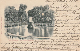 AK Roma - Villa Torlonia - La Vasca Superiore - 1898 (66027) - Parks & Gärten