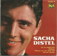 45T Sacha Distel - J'ai Un Rendez-vous - RCA 86.001M - France - 1962 - Collector's Editions