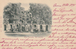 AK Roma - Villa Torlonia - La Cascata - 1898 (66028) - Parques & Jardines