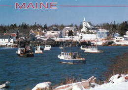 1 AK USA / Maine * Winter On The Maine Coast * - Autres & Non Classés