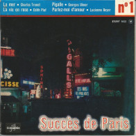 45T Succès De Paris - N°1 - Columbia ESRF 1052 M - France - 1956 - Collectors