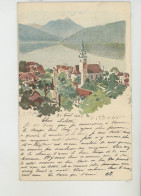 SUISSE - LUCERNE - VITZNAU (carte Ayant Circulé En 1900) - Vitznau