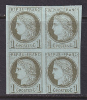 French Colonies (General), Scott 16 (Yvert 14), MNH Block - Cérès