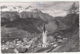 D8647) NAUDERS KIRCHE U.. Piz Mondin - Tirol Inntal - Alte FOTO AK - Nauders