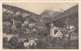 D8649) FELDKIRCH - U. Gurtisspitze - Voarlberg - Alte FOTO AK - Häuser Burg Usw. - Feldkirch