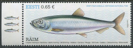 Estonia:Unused Stamp Fish, Baltic Herring, 2017, MNH - Estonie