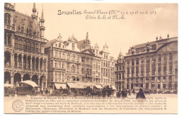 CP - Bruxelles - Grand Place , Marché - Markets