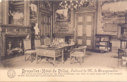 CP - Bruxelles - Hotel De Ville , Cabinet De M. Le Bourgmestre - Marchés