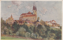 D8656) LINZ A. D. Donau - Pöstlingberg - 1921 - Tolle Alte Künstler AK - - Linz