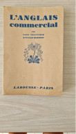 L'ANGLAIS COMMERCIAL- 1928 - Business/ Management