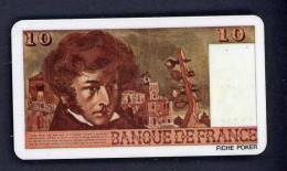 BILLET FRANCE - FAC SIMILÉ - FICHE POCKER - 10 FRANCS - BERLIOZ - Fictifs & Spécimens