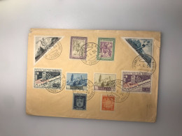 San Marino UMSCHLAG 1954....30/42 - Storia Postale