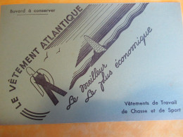 Buvard Ancien /Vêtement/"Le Vêtement Atlantique"  /Le Meilleur Le Plus économique /Vers 1950-60   BUV722 - Textile & Clothing