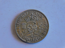 UK Grande-Bretagne One Florin Two Shillings 1940 Silver, Argent Schillings - J. 1 Florin / 2 Shillings